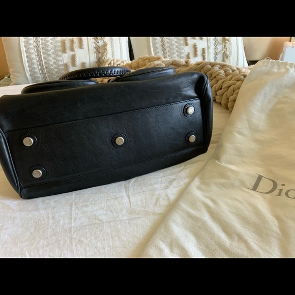 100% authentic Christian Dior black leather bag❣️ - Picture 7 of 12